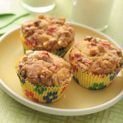 Rhubarb Cream Muffins recipe
