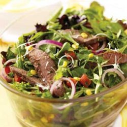 Veggie Steak Salad recipe