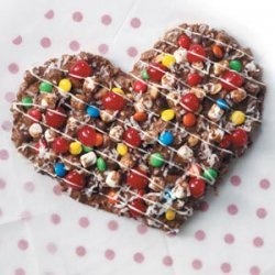 Chocolate Pizza Heart recipe