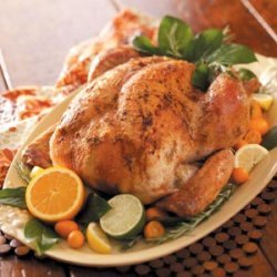 Citrus-Rosemary Rubbed Turkey recipe