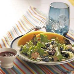 Turkey Salad with Blueberry Vinaigrette recipe