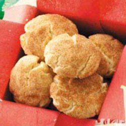 Cinnamon-Sugar Crackle Cookies recipe