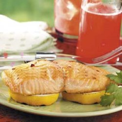 Lemony Grilled Salmon recipe