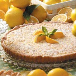 Tangy Lemon-Nut Tart recipe