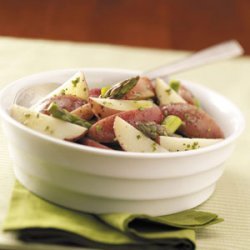 Tangy Asparagus Potato Salad recipe