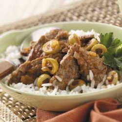 Stewed Beef with Rice recipe