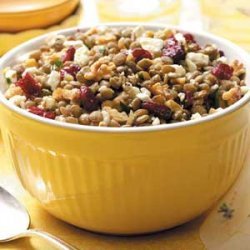 Feta-Cranberry Lentil Salad recipe