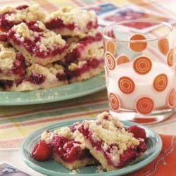 Raspberry Patch Crumb Bars recipe