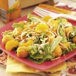 Popcorn Chicken Salad recipe
