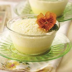 Lemon Pudding Souffles recipe