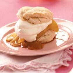 Apple Cream Shortcakes recipe