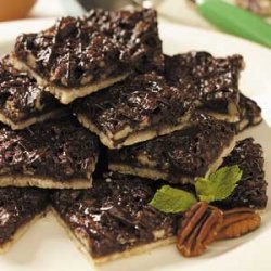 Chocolate Pecan Bars recipe