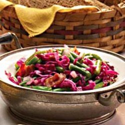 German-Style Cabbage and Beans recipe