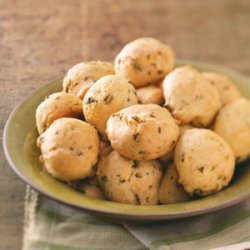 Basil Parmesan Puffs recipe