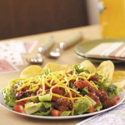 Taco Salad for Two recipe