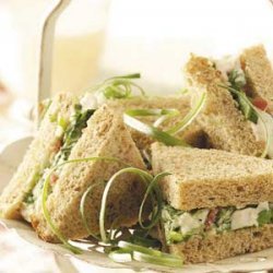 Turkey Salad on Wheat Bread recipe