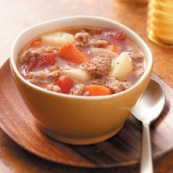 Turnip Sausage Stew recipe