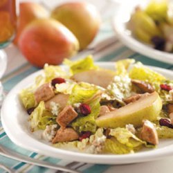 Pear Chicken Salad with Maple Vinaigrette recipe