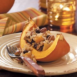 Scented Rice in Baked Pumpkin recipe