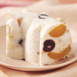 Frosty Mallow Fruit Dessert recipe
