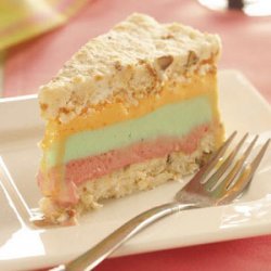 Rainbow Sherbet Dessert recipe