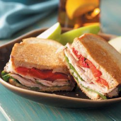 Provolone 'n' Turkey Sandwiches recipe