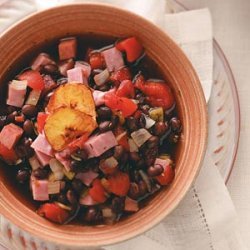 Ham and Black Bean Soup recipe