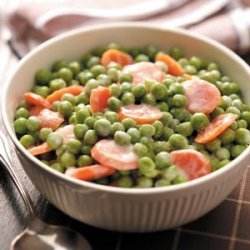 Creamed Peas and Carrots recipe