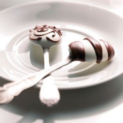Chocolate-Dipped Beverage Spoons recipe