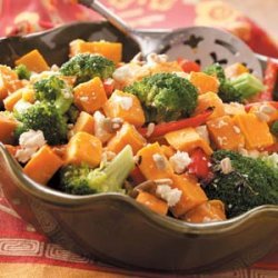 Broccoli & Sweet Potato Salad recipe