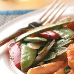 Pea Pods and Peppers recipe