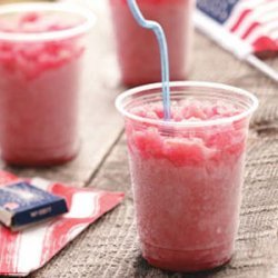Red and Blue Berry Lemonade Slush recipe