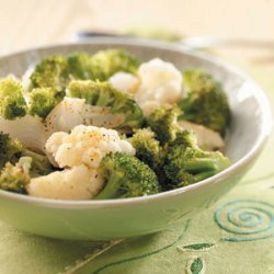 Grilled Broccoli & Cauliflower recipe