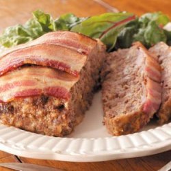 Bacon-Topped Venison Meat Loaf recipe