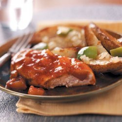 Applesauce Barbecue Chicken recipe
