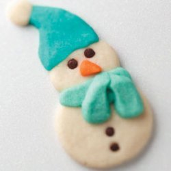 Butter Cookie Snowmen recipe