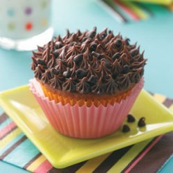 Cookie Dough Cupcakes with Ganache Frosting recipe