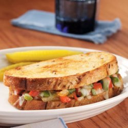 Grilled Cheese & Pepper Sandwiches recipe