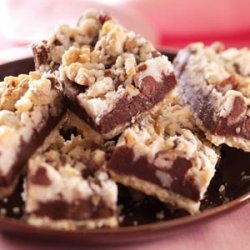 Chocolate Nut Bars recipe