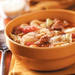 Sausage Tortellini Soup recipe
