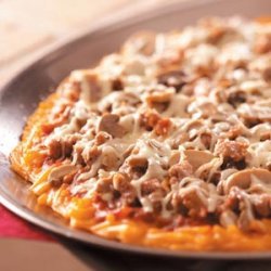 Macaroni & Cheese Pizza recipe