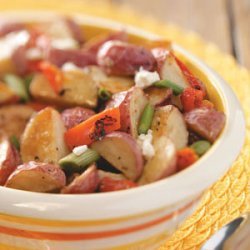 Roasted Potato Salad with Feta recipe
