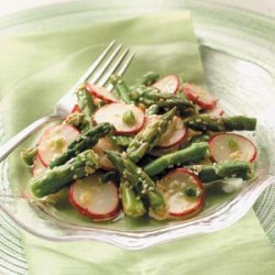 Radish Asparagus Salad recipe