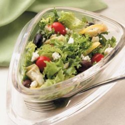Mediterranean Green Salad recipe