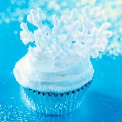 Winter Fantasy Snowflake Cupcakes recipe