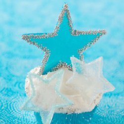 Winter Fantasy Star Cupcakes recipe