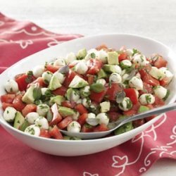 Fresh Mozzarella & Tomato Salad recipe
