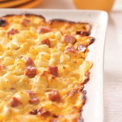 Ham & Cheese Potato Casserole recipe