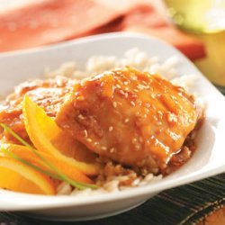Sesame Orange Chicken recipe