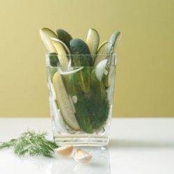 Refrigerator Dill Pickles recipe